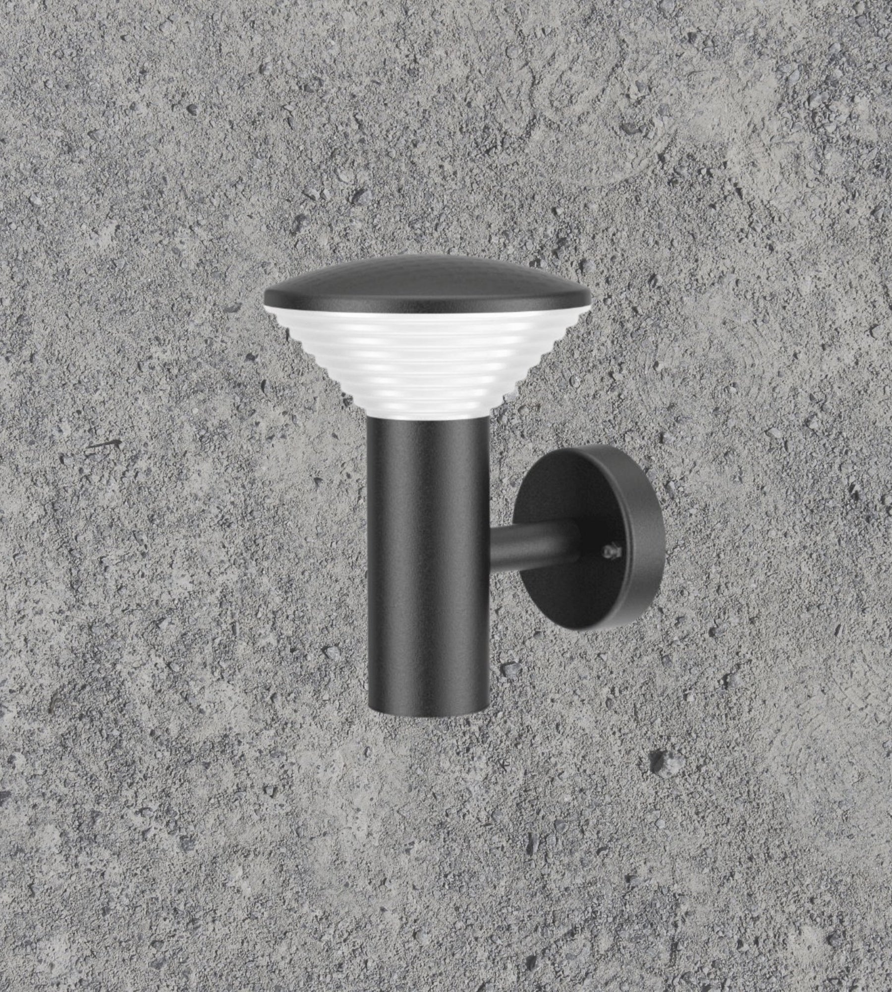 LED-Außenwandleuchte OLONA 230V, Schwarz – 1000 Lumen — 4