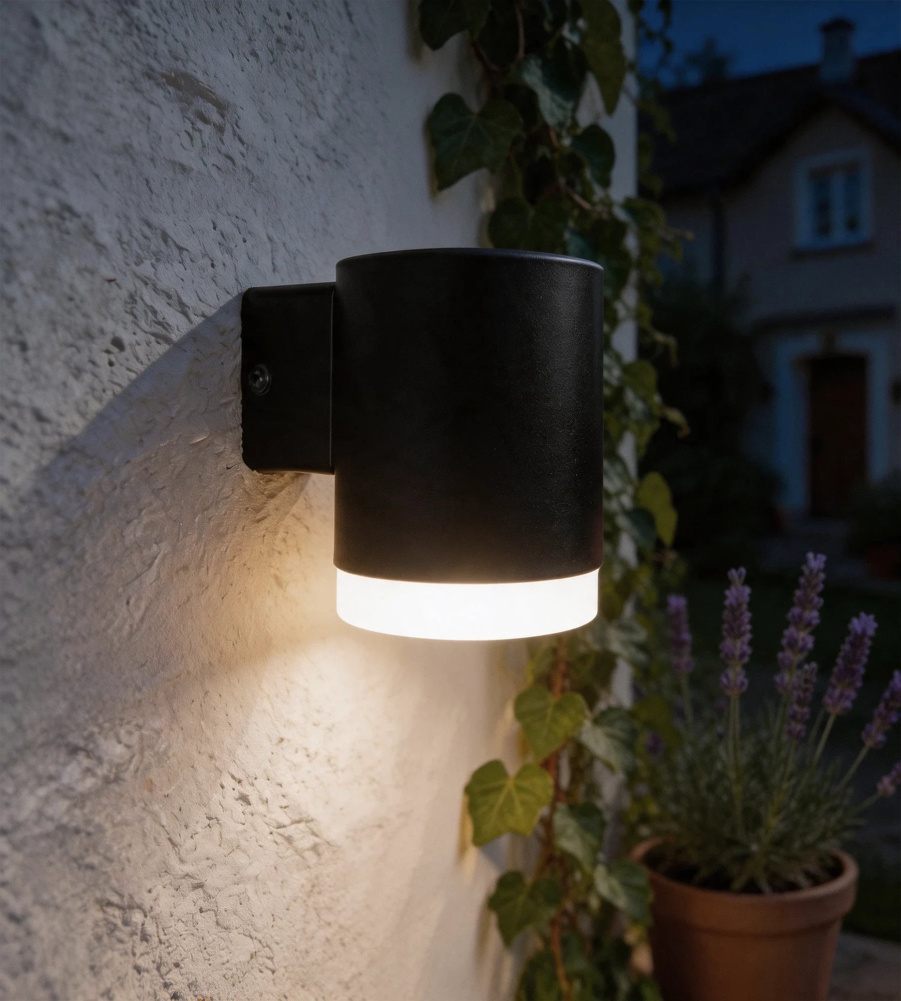 Aplique LED para exterior OXFORD, negro — 2