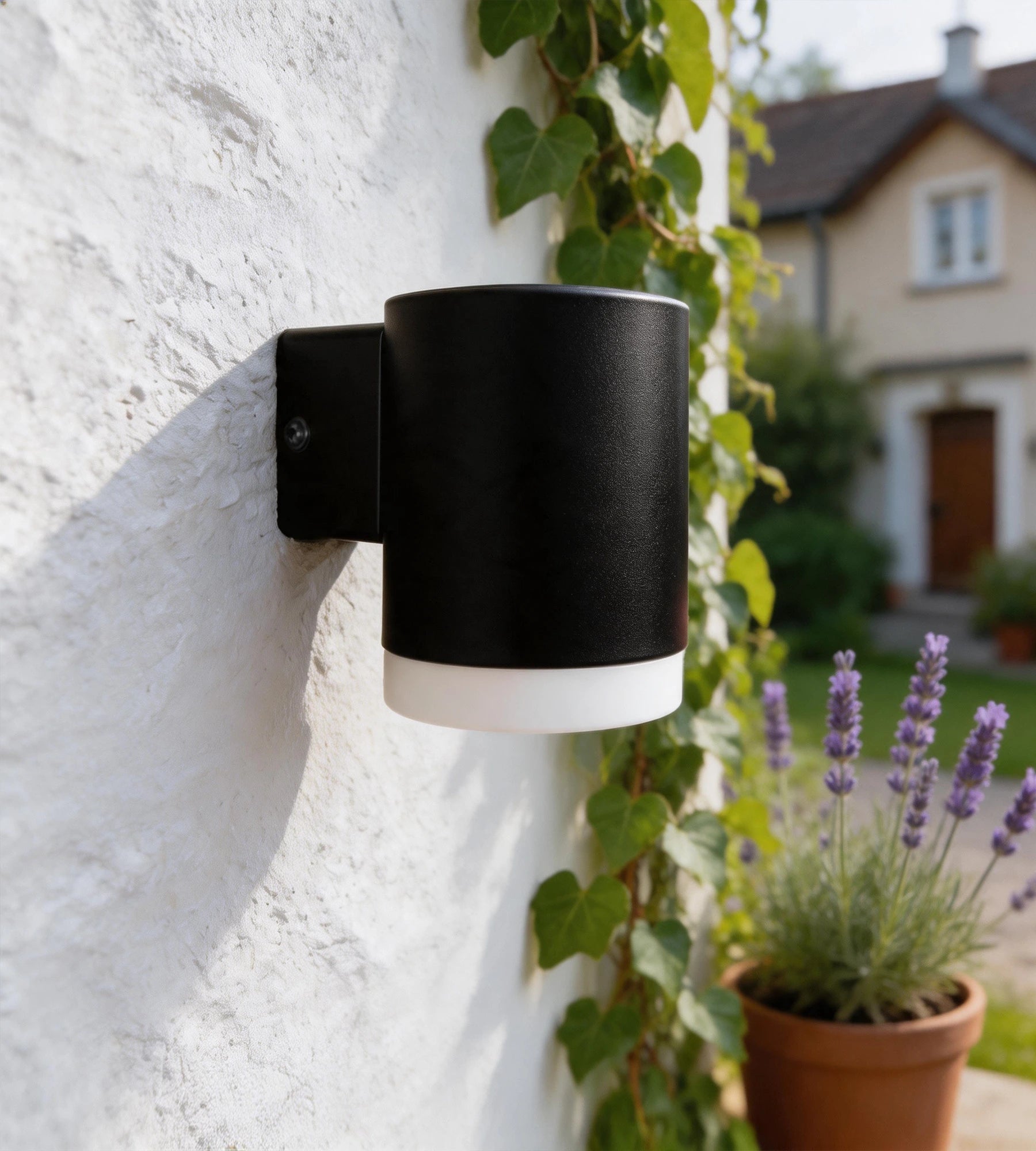 Lampada da parete per esterni LED OXFORD, nera