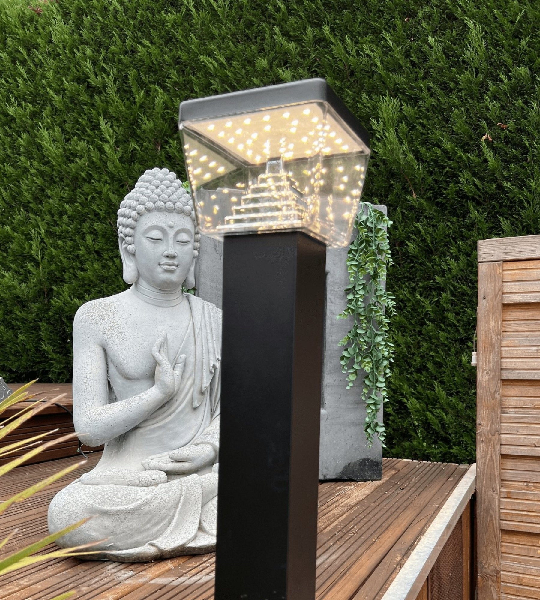 LED-Wegeleuchte LIBERTY 230V, Schwarz – 1000 Lumen — 7