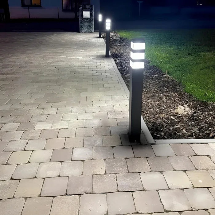 Paletto da esterno Pyramid LED, 1500 lumen, Bianco neutro - 48 LED — 2
