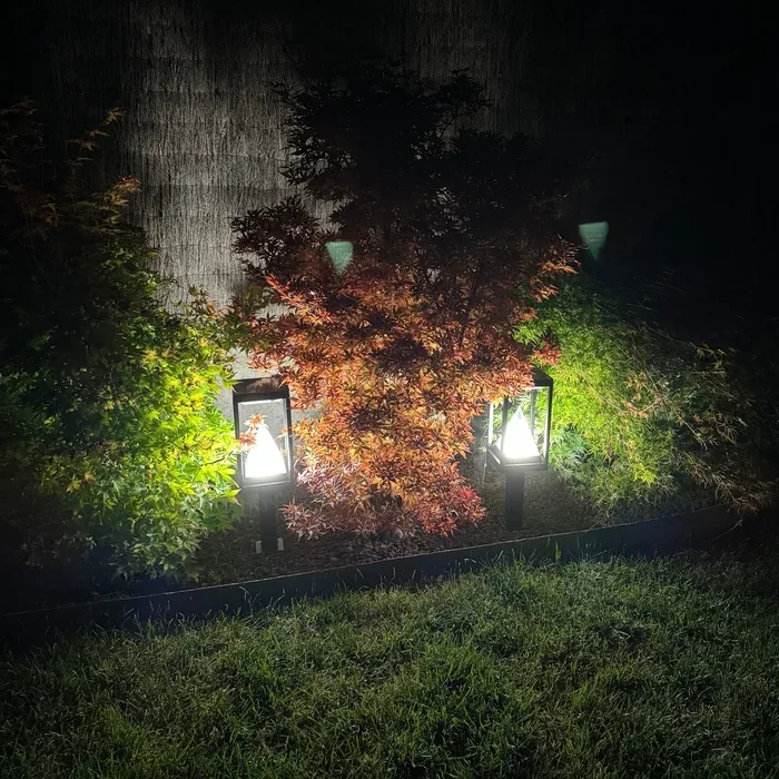 Solar-LED-Wegeleuchte KEOPS mit Bewegungsmelder, Schwarz, 50 cm – 3 Leuchtmodi 100 bis 1000 Lumen — 3