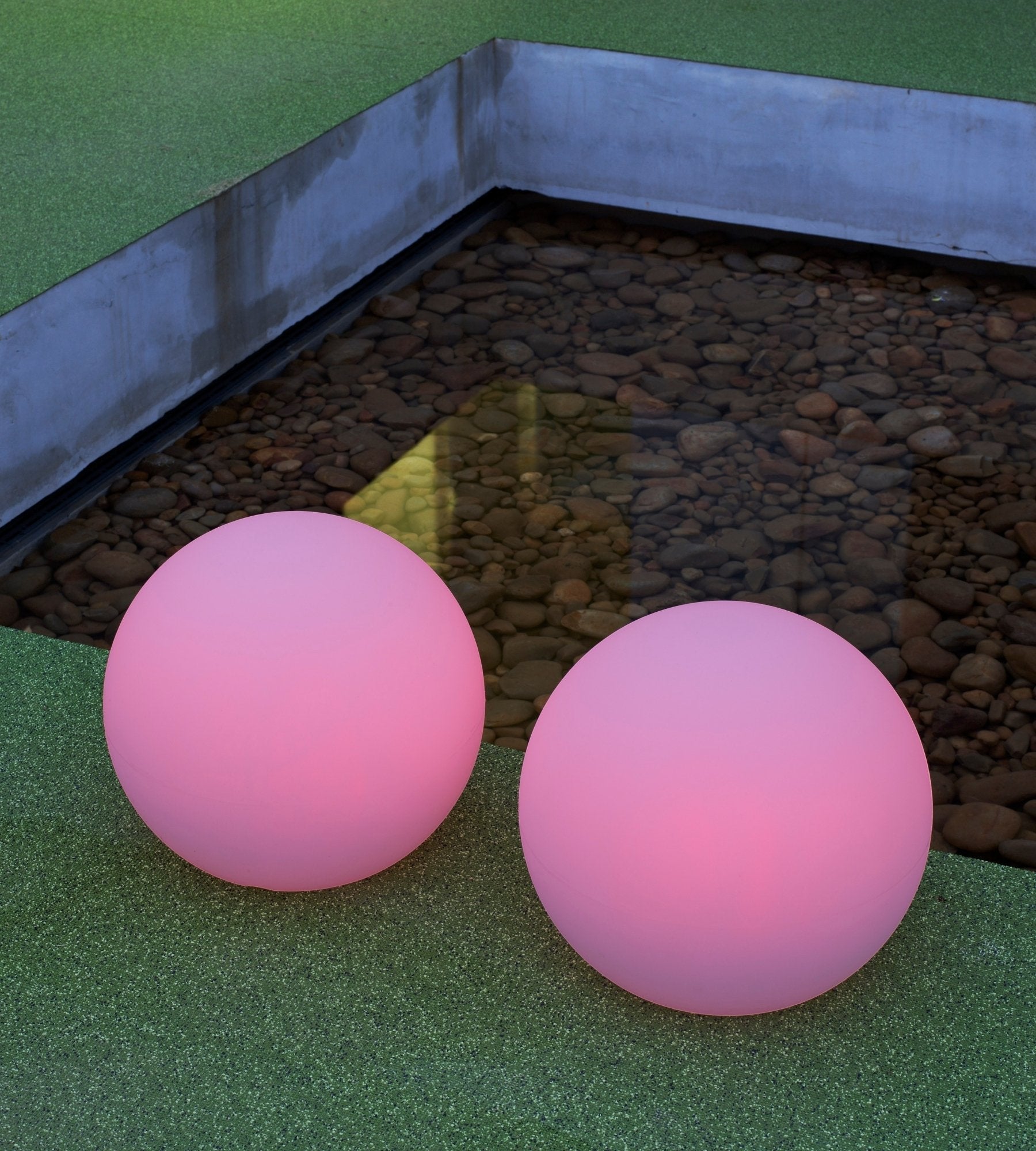 USB and solar rechargeable light ball BULY - RGB+CCT remote control - Outdoor and Indoor — 3