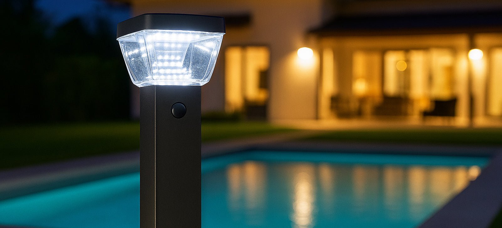 So installieren Sie ganz einfach einen Gartenlichtpoller
