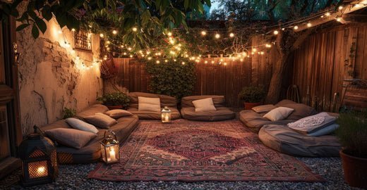 Wie beleuchten Sie eine Lese- oder Ruheecke in Ihrem Garten?