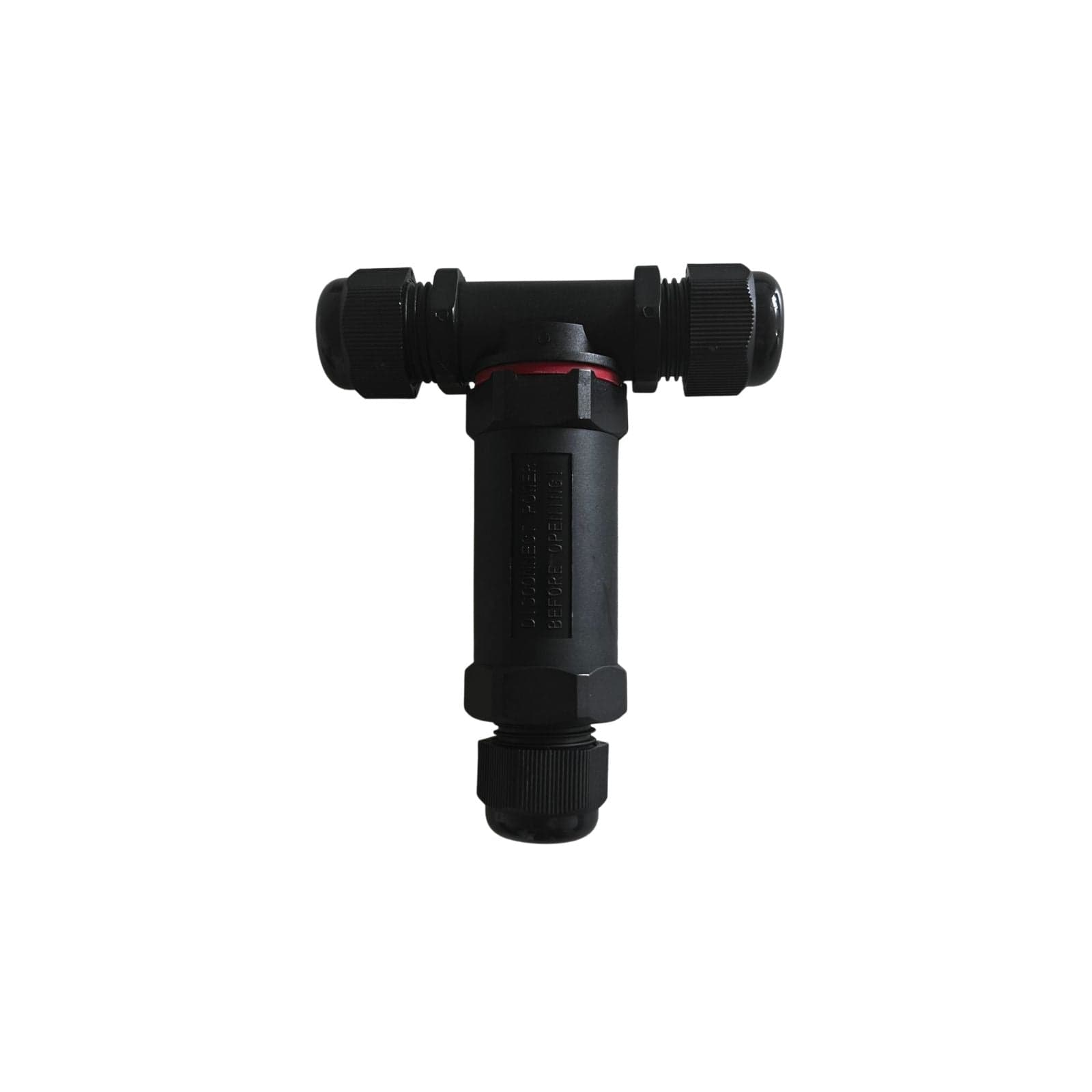Wasserdichter T-Verbinder RAC/T116 – IP68 – bis zu 5 Adern – für flexible Kabel