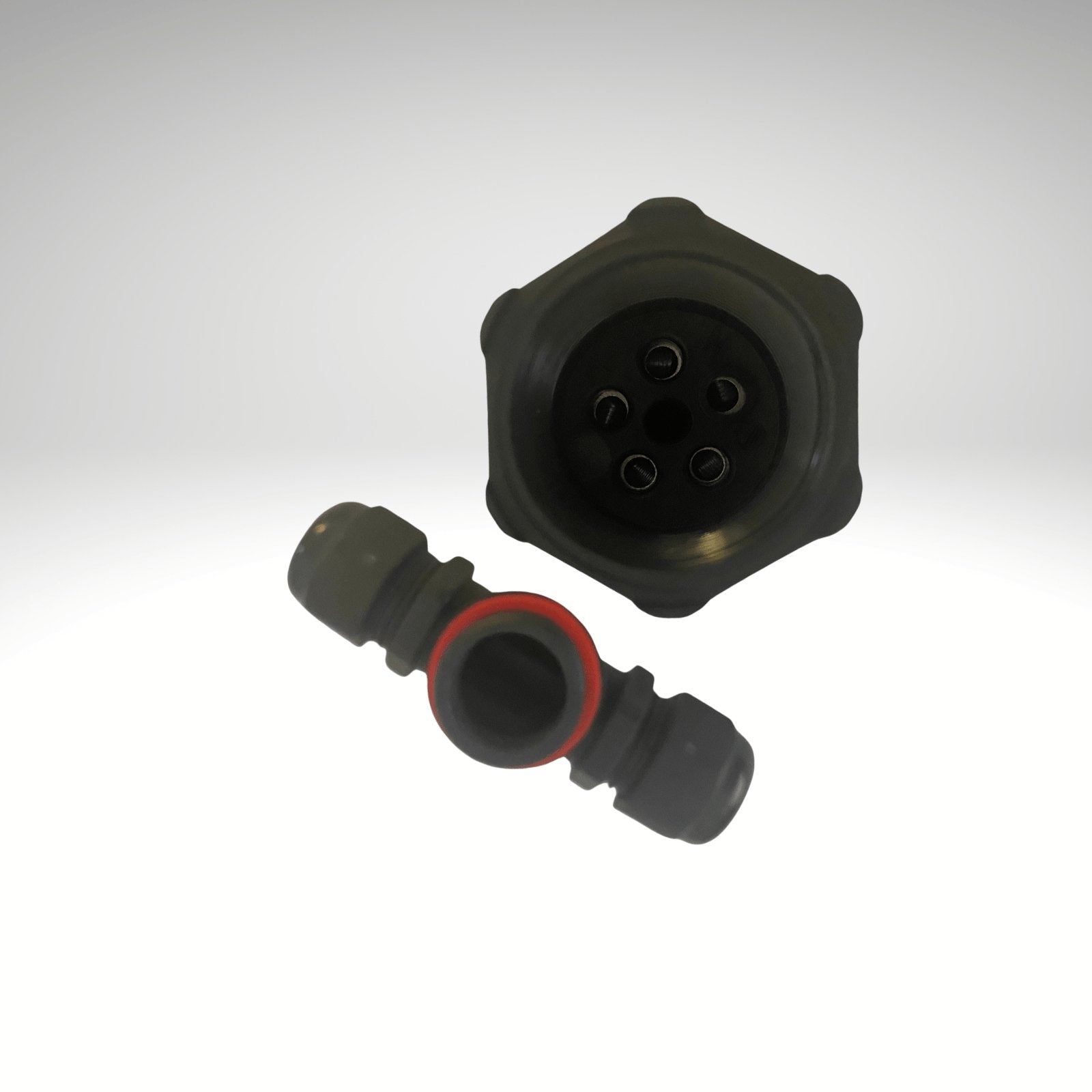 Wasserdichter T-Verbinder RAC/T116 – IP68 – bis zu 5 Adern – für flexible Kabel — 3