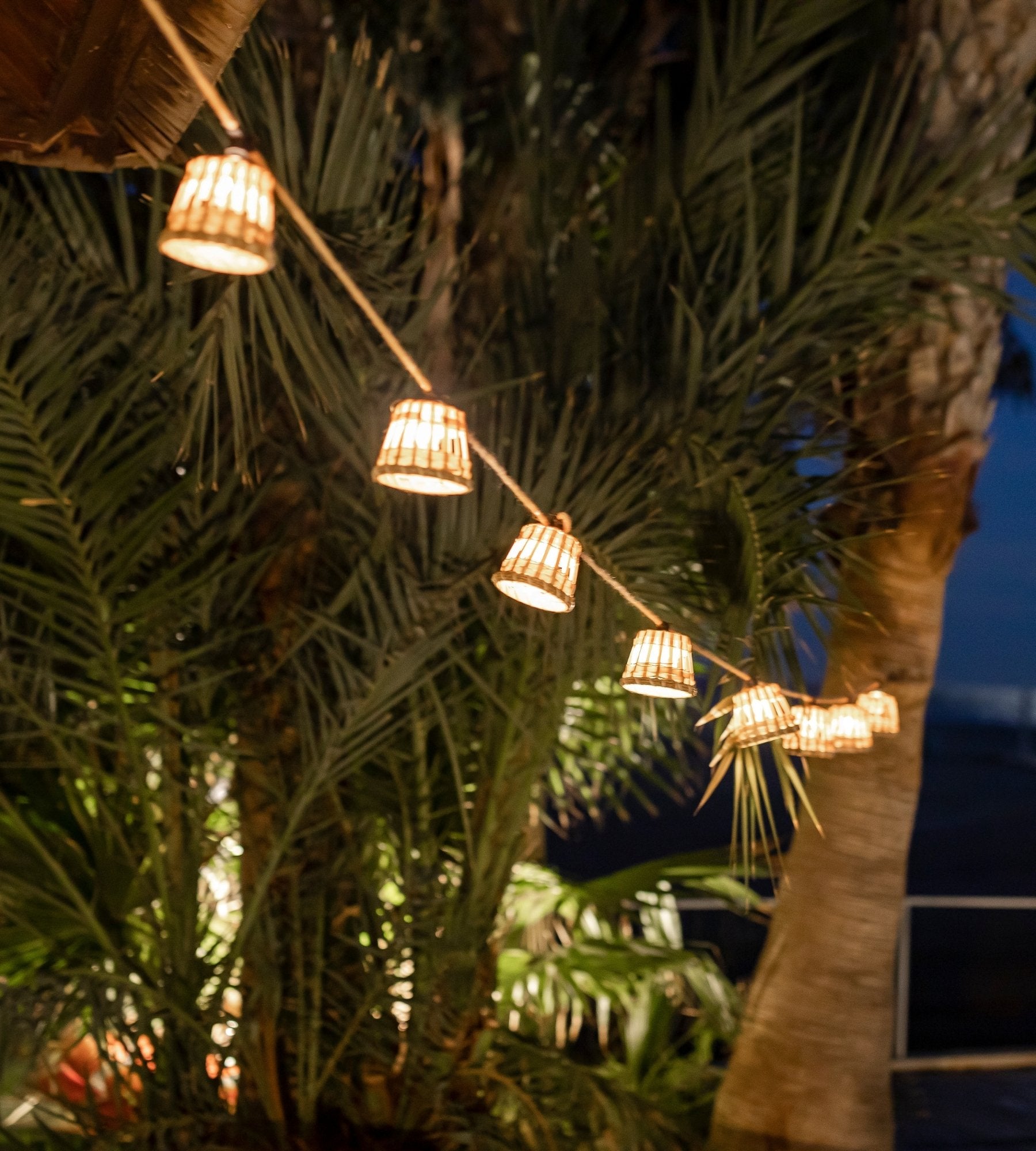 Solar-Lichterkette AURORA – Naturdesign – 10 Leuchten
