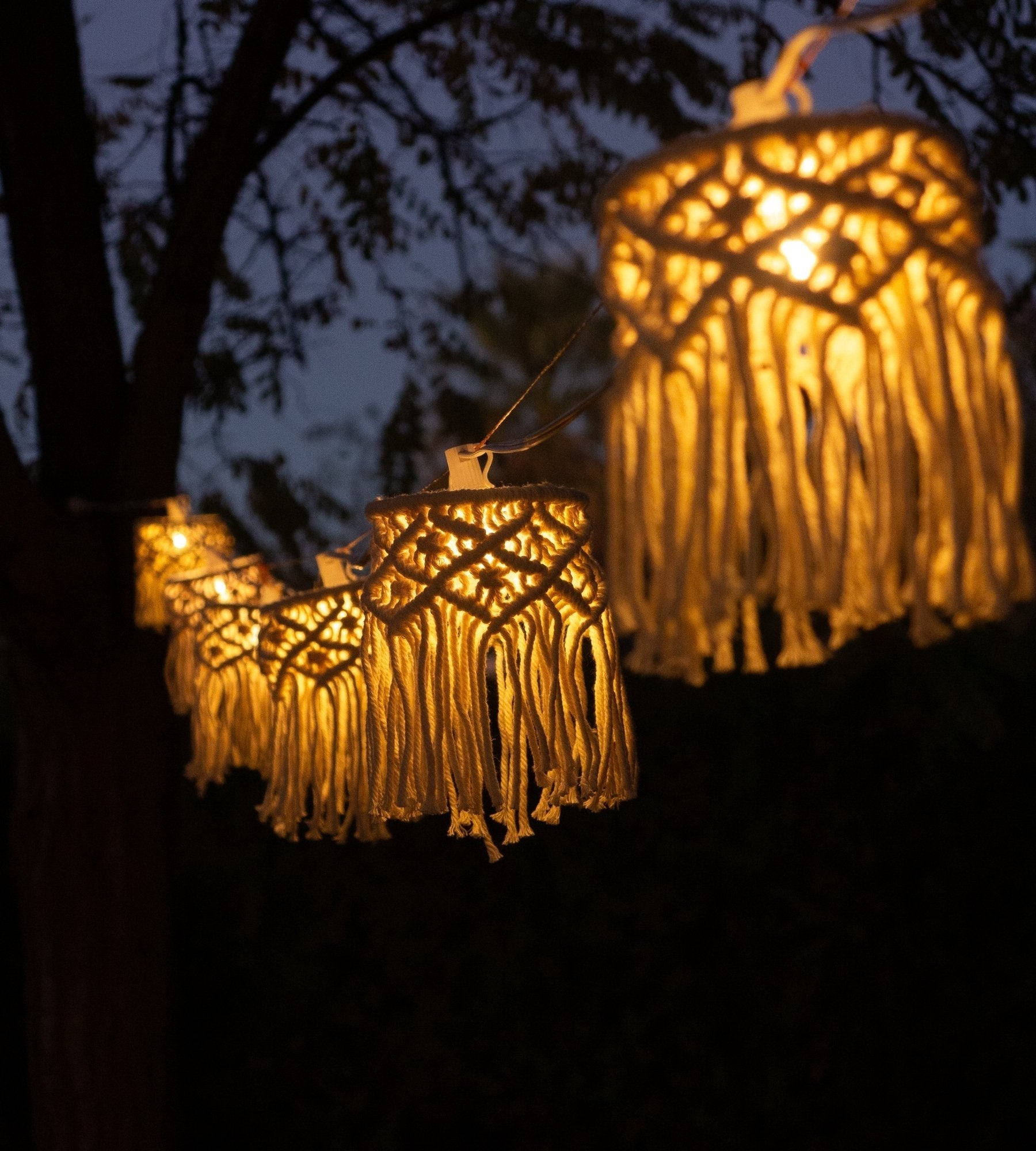 MYKONOS Solar-Lichtgirlande – Warmweiß – Draußen und drinnen — 2