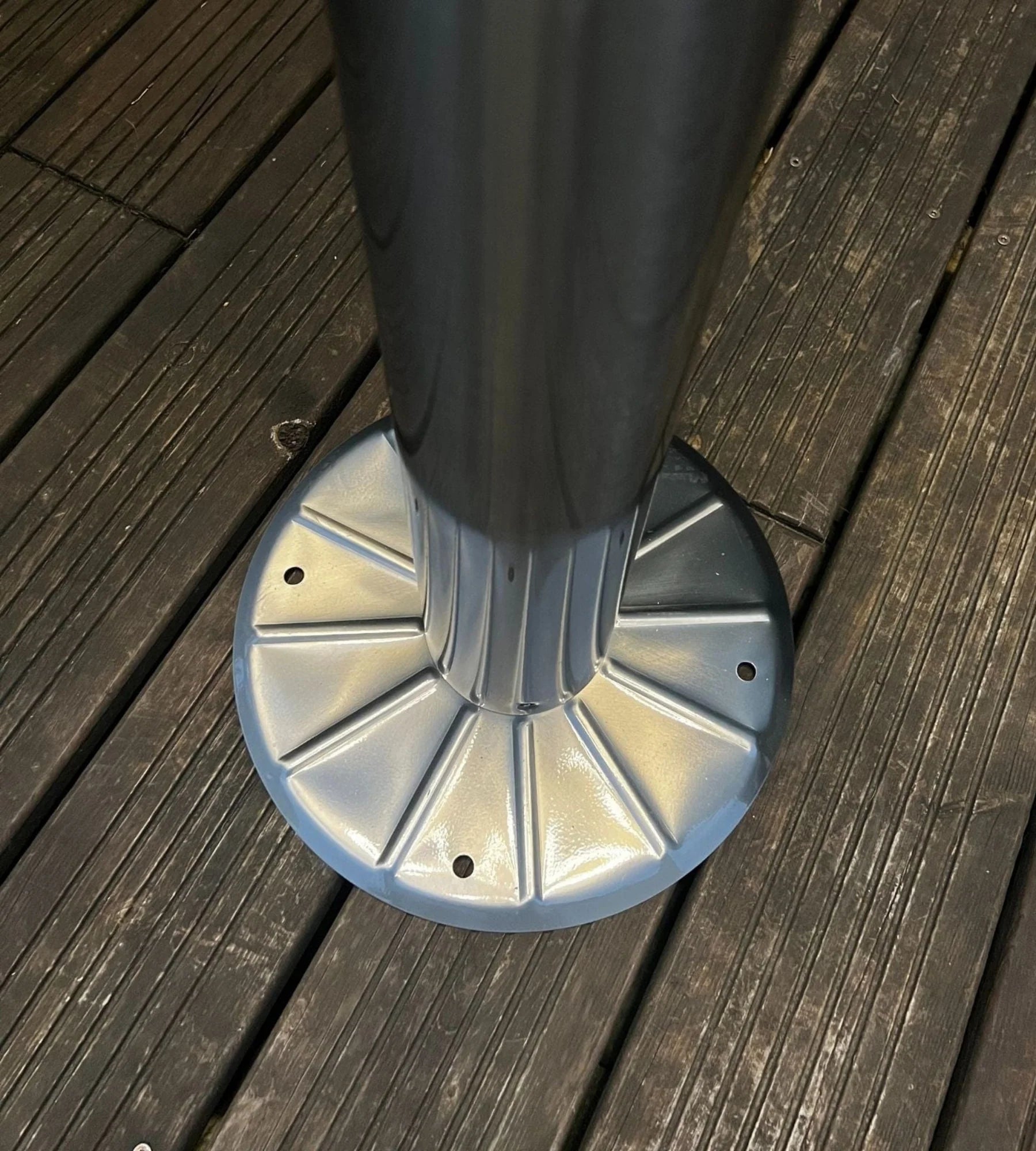 Lampadaire LED solaire ALTO 3000, 130/200 cm, Télécommandable - 300 à 3000 lumens — 8
