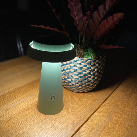 Lampada da tavolo solare LED ROSA - Lumihome