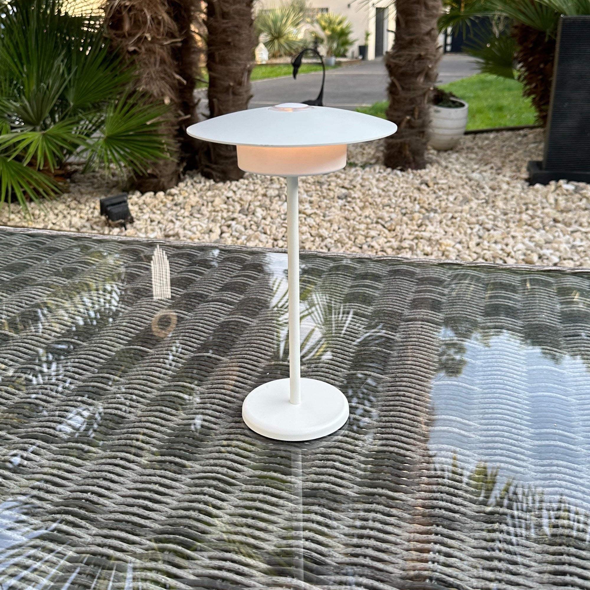 Lampe de table LED MALIA, Blanche — 7
