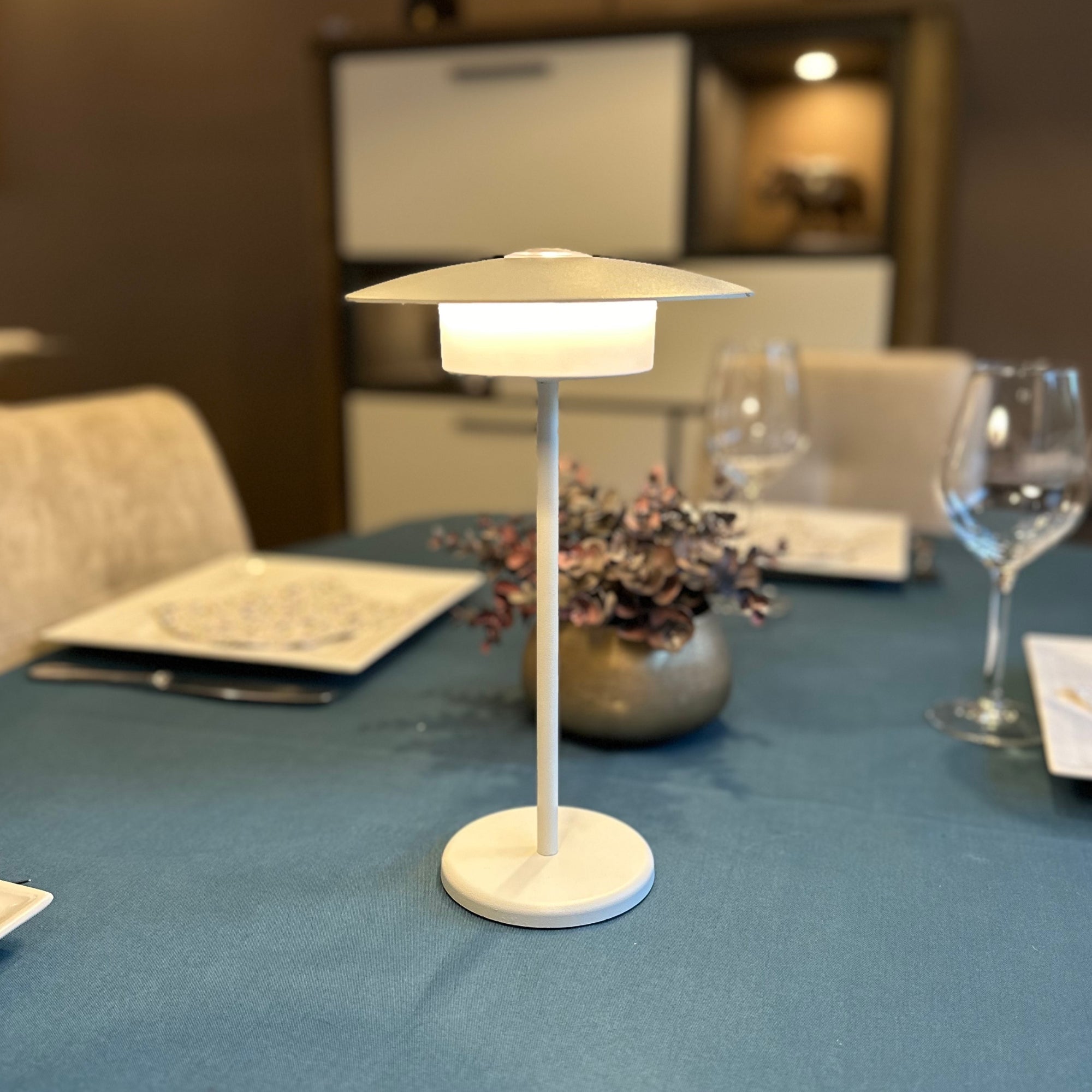 Lampe de table LED MALIA, Blanche — 6