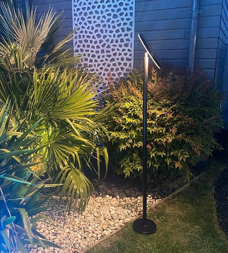 Lampe à poser LED solaire JAZZ, Noire — 4
