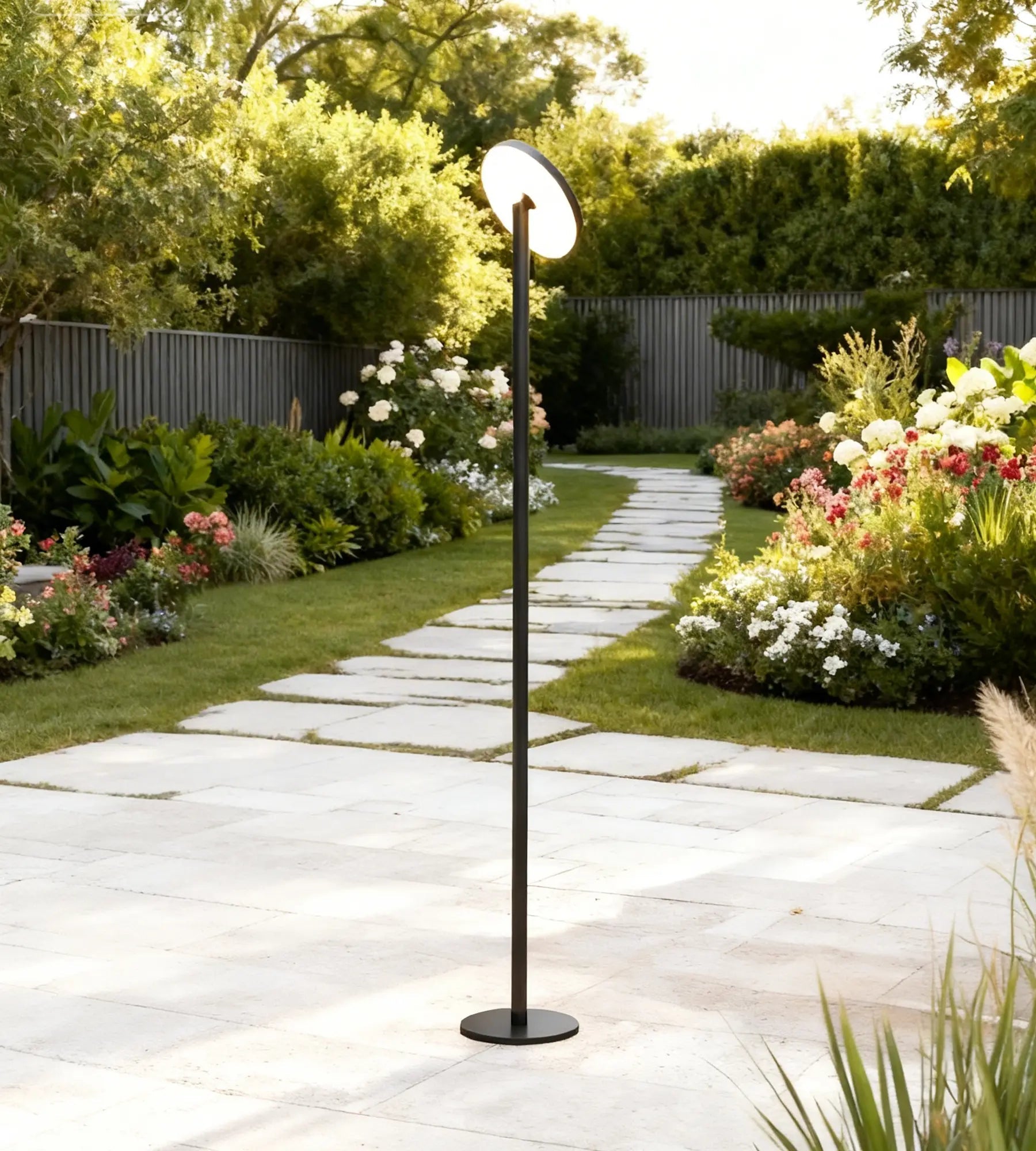 Lampe à poser LED solaire JAZZ, Noire
