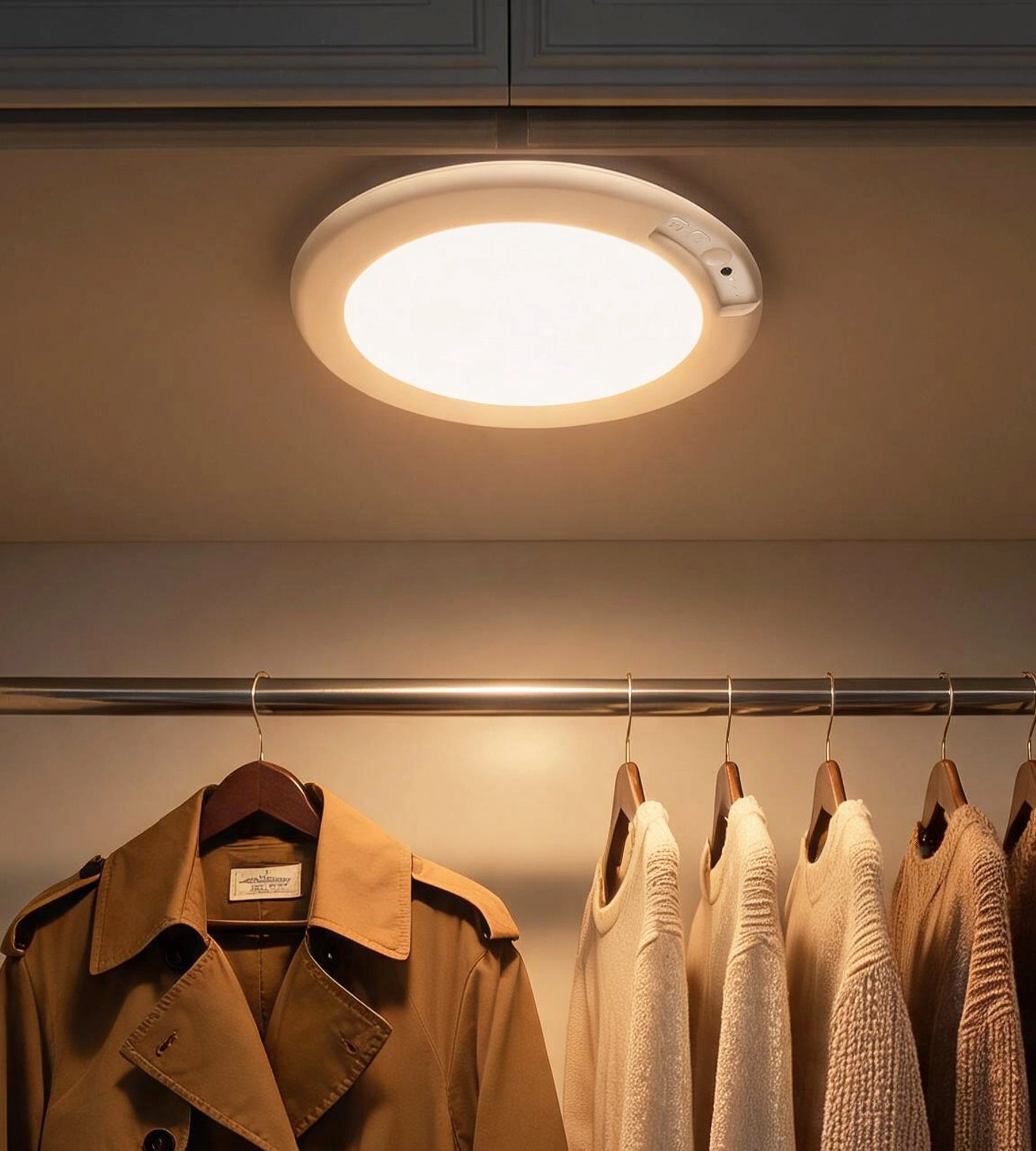 Mini plafonnier LED magnétique MAO télécommandable - Intérieur — 8