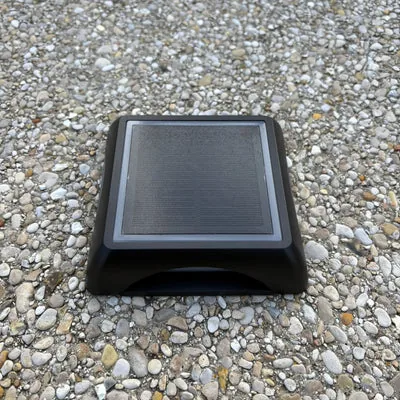 Solar-LED-Bodenleuchte quadratisch, Neutralweiß – 3 Modi 50 bis 200 Lumen – Boden oder Wand — 2