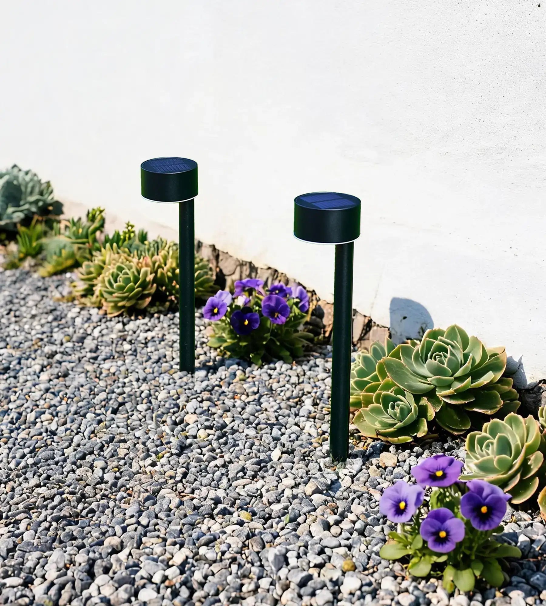 Pack x 2 Balise Led solaire QUEEN 30cm - À planter - 100 lumens — 5