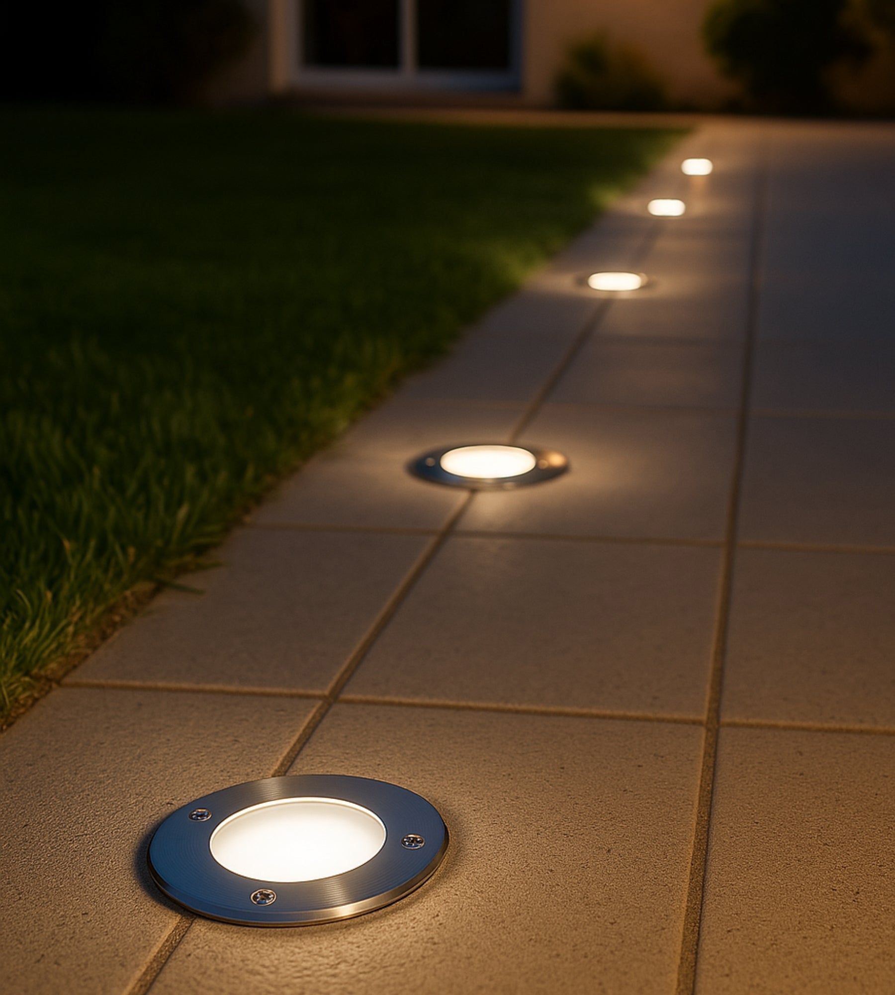 Built-in spot with interchangeable bulb GU10 - 230V - Ø 10 cm Round — 2