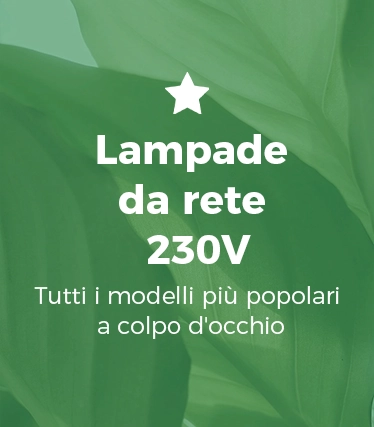 Illuminazione da esterno 230V