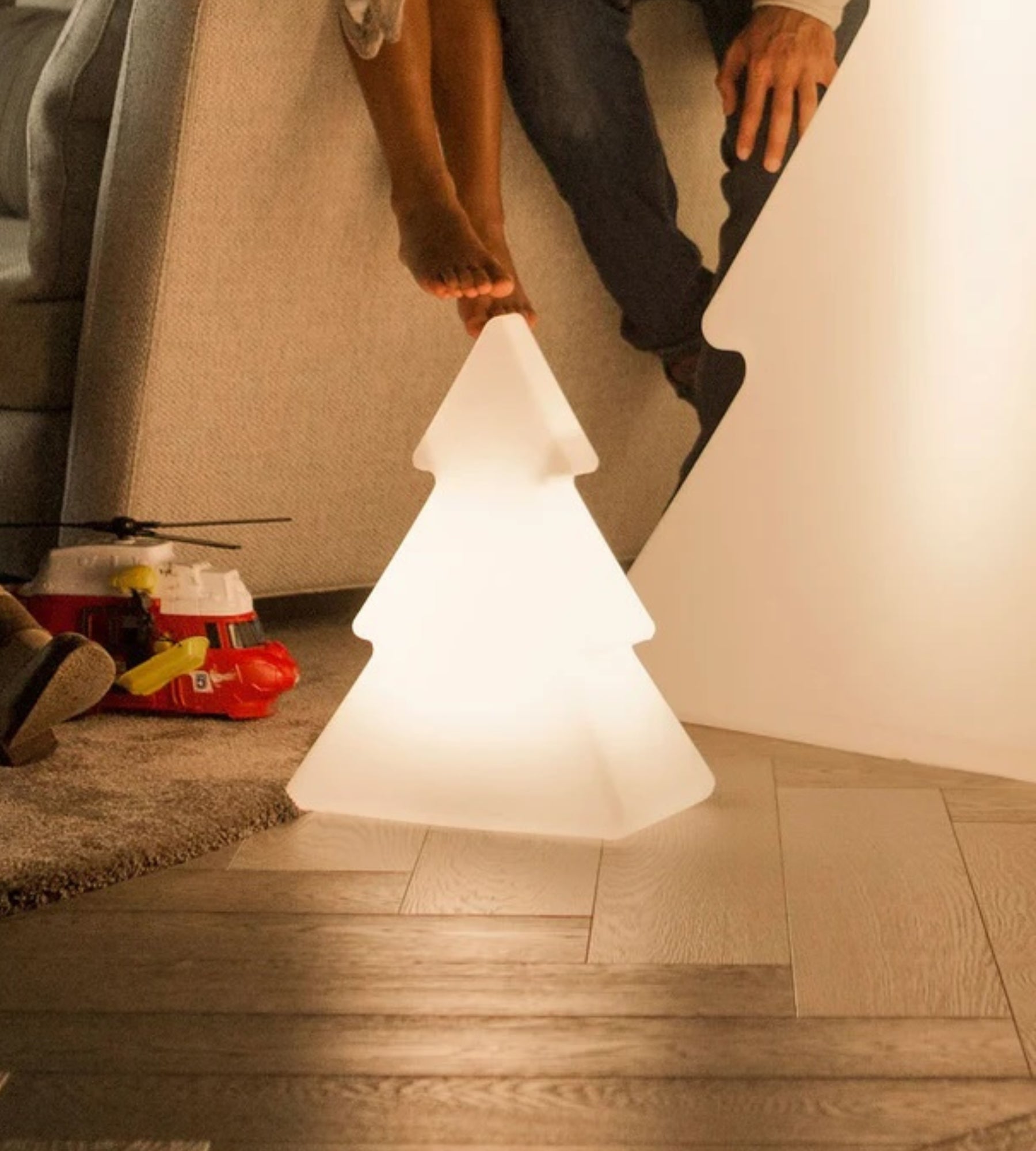 PINUS Candeeiro para árvore de Natal - 230V - Interior - Luz branca quente - Lumihome