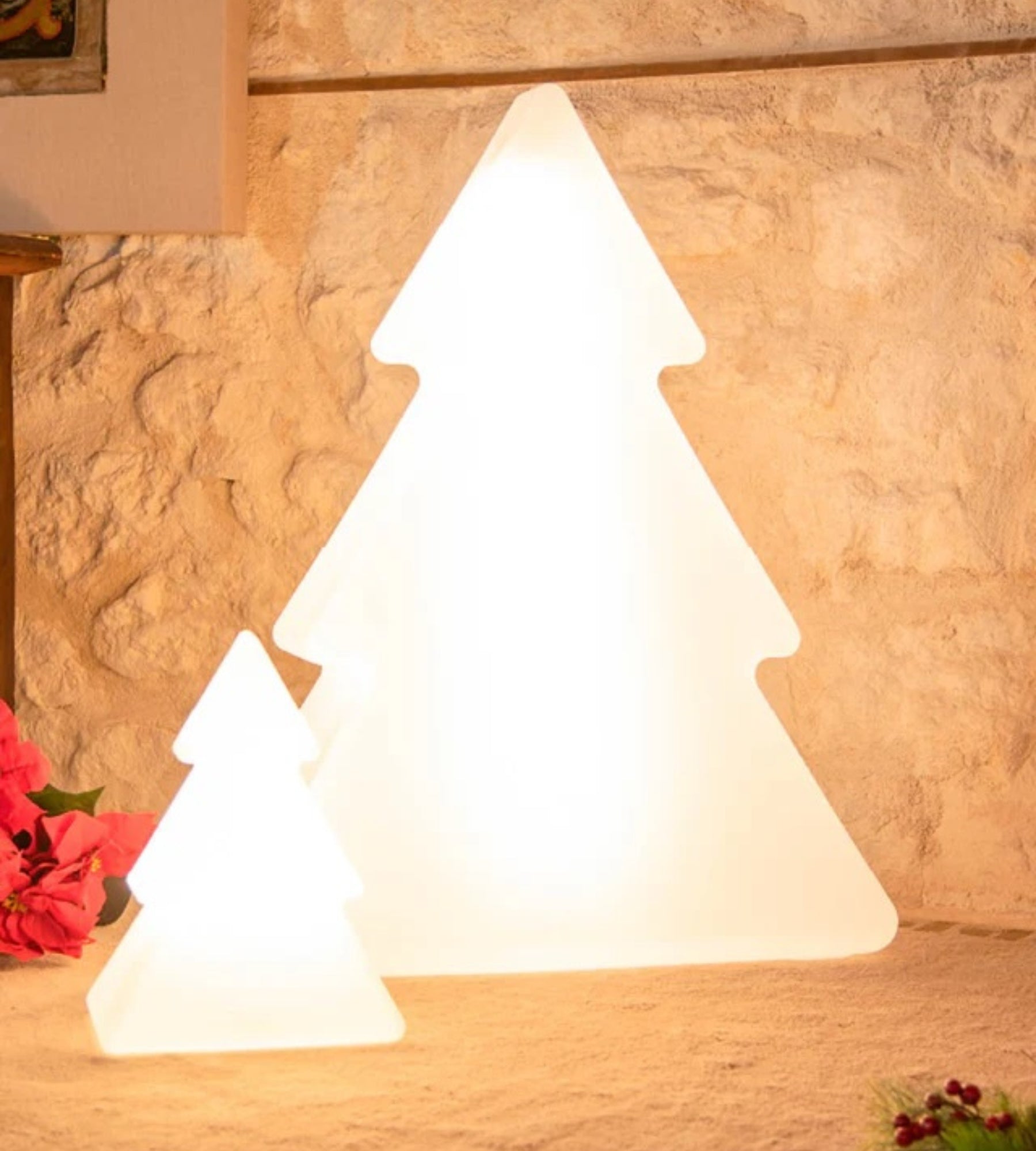 PINUS Candeeiro para árvore de Natal - 230V - Interior - Luz branca quente - Lumihome