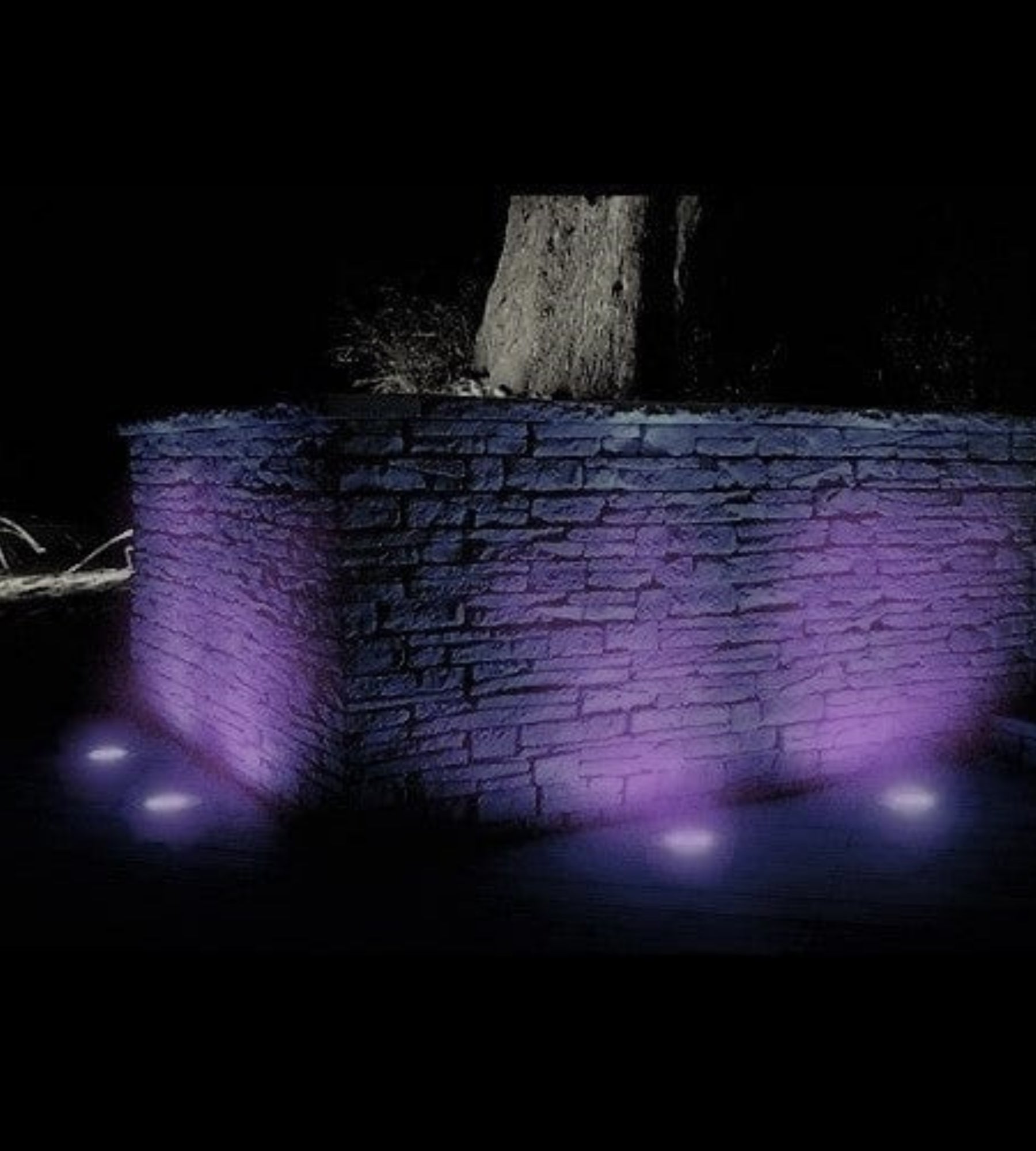Projetor LED de encastrar RGB+CCT série LoRa - 12-24V AC/DC - Ø15cm - 600 lúmens - IP68