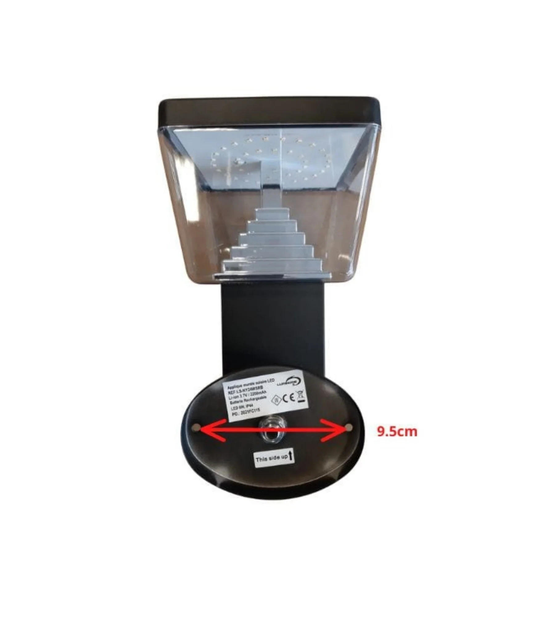 Solar Wall Light — LIBERTY view 4
